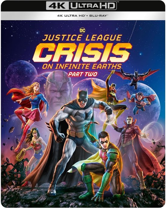 Justice League - Crisis On Infinite Earths Part Two (4K Ultra HD Blu-ray) (Steelbook)