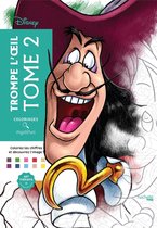 Disney Coloriages Mystères Trompe L'Oeil Tome 2 - Hachette Heroes - Kleuren op nummer kleurboek voor volwassenen