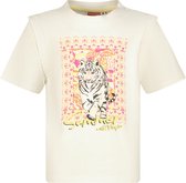 Vingino - Meisjes Shirt - Offwhite - Maat 140