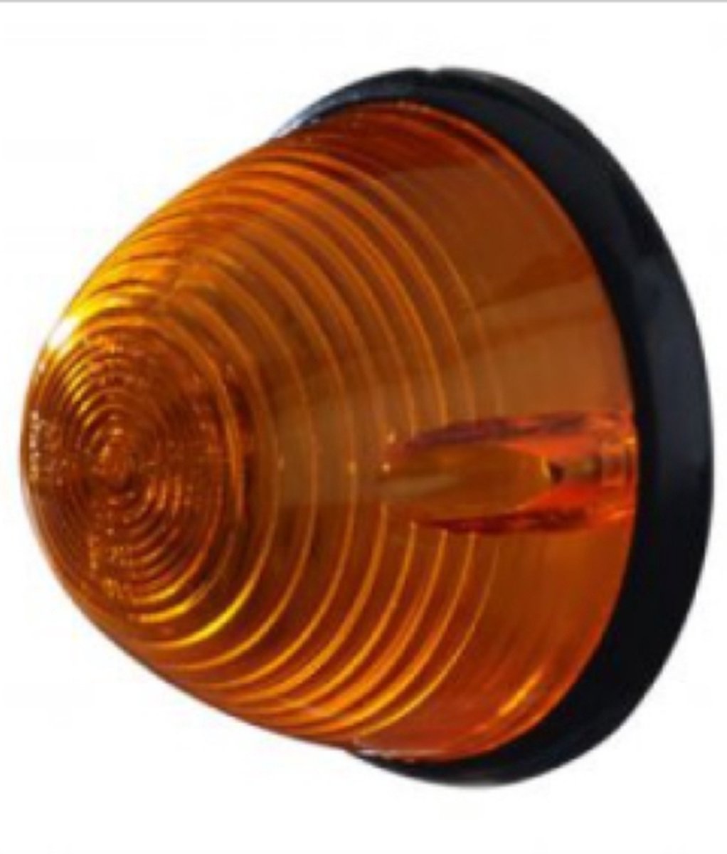 SIM Toplamp rond oranje