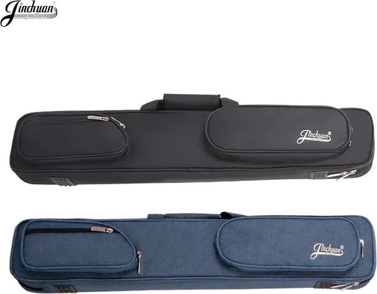 Biljart keu of pool tas 3+4 zwart