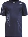 Craft Rush SS Tee Jr 1907363 - Navy - 146/152