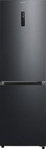 Inventum KV1850B - Combiné réfrigérateur-congélateur pose libre - No Frost - 338 litres - Inox Zwart