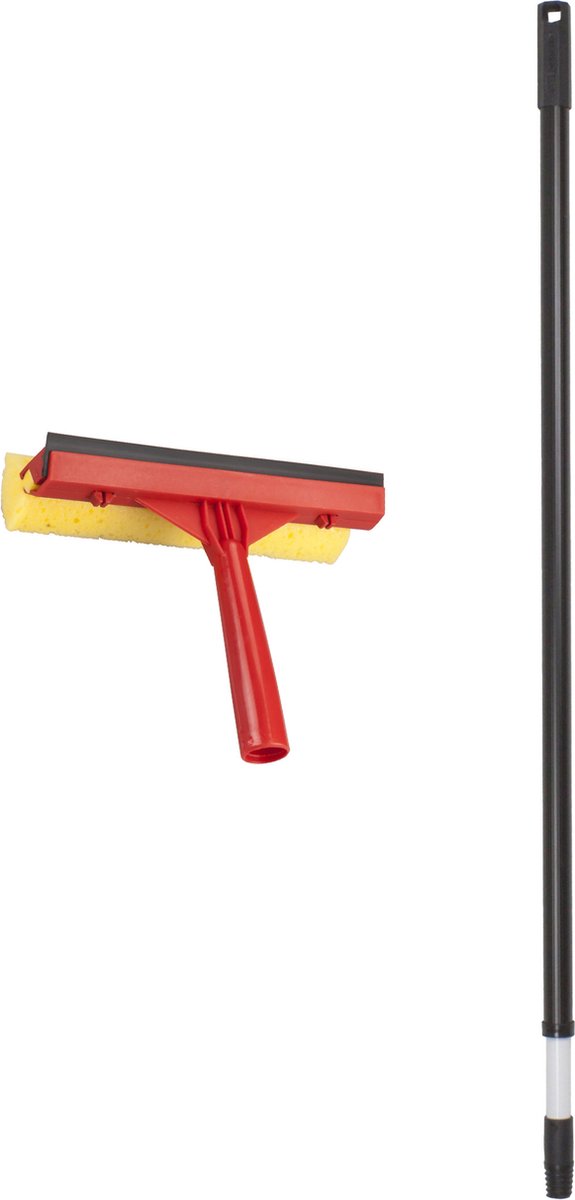 Goedkoopste Raamwisser met telescoopsteel - raamtrekker - 150 cm - kunststof