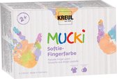 Kreul Kreul Mucki Softie Vingerverf Set 6x150 ml