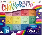 Ooly - Chalk-O-Rama Block Sidewalk Chalk (Set of 12)