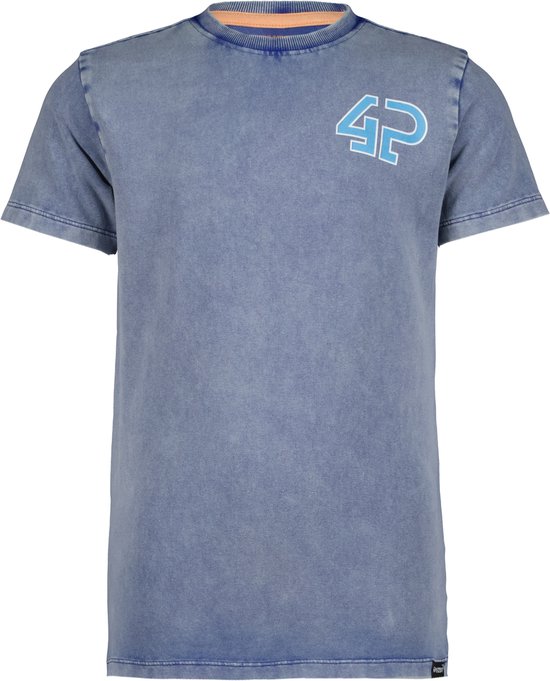 4PRESIDENT T-shirt jongens - Clematis Blue - Maat 116