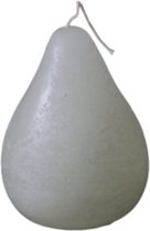 Geurkaars peer vorm - Cotton Blossom - 10,5cm x 7,5cm - kaarsen - witte kaarsen - geur kaars