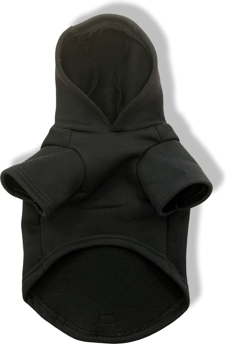 buddy store - hondentrui - hoodie - zwart - hondenkleding - maat XL