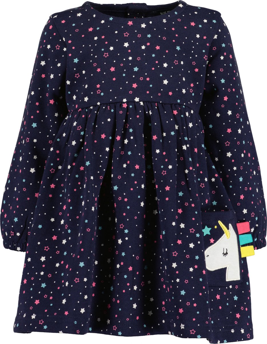 Blue Seven UNICORN Meisjes Jurk - Maat 80