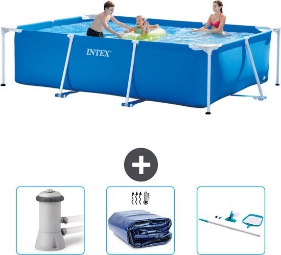 Poolpanda Zonnefolie – 300x200cm, 400µm Dik, 12mm Luchtbellen, Zwart/blauw – Op Maat Snijdbaar, Voor Zwembadverwarming