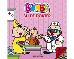 Bumba - Kartonboek met flapjes - Bij de dokter