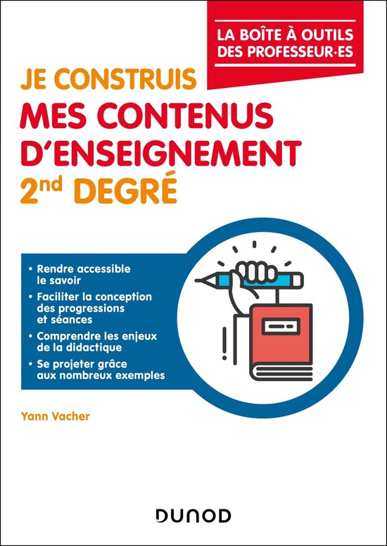 Je construis mes contenus d'enseignement 2nd degré - cover