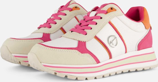 Tamaris Essentials Sneakers roze Synthetisch - Dames - Maat 39