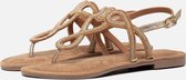 Lazamani Sandalen goud Leer - Dames - Maat 42