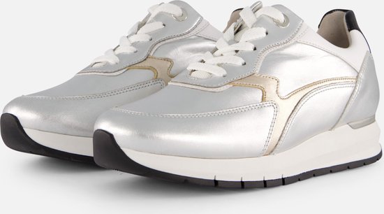 Gabor Sneakers zilver Synthetisch - Dames - Maat 38