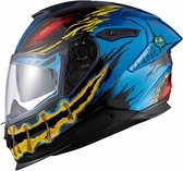 Nexx Y.100R Night Rider Sky Blue XS - Maat XS - Helm