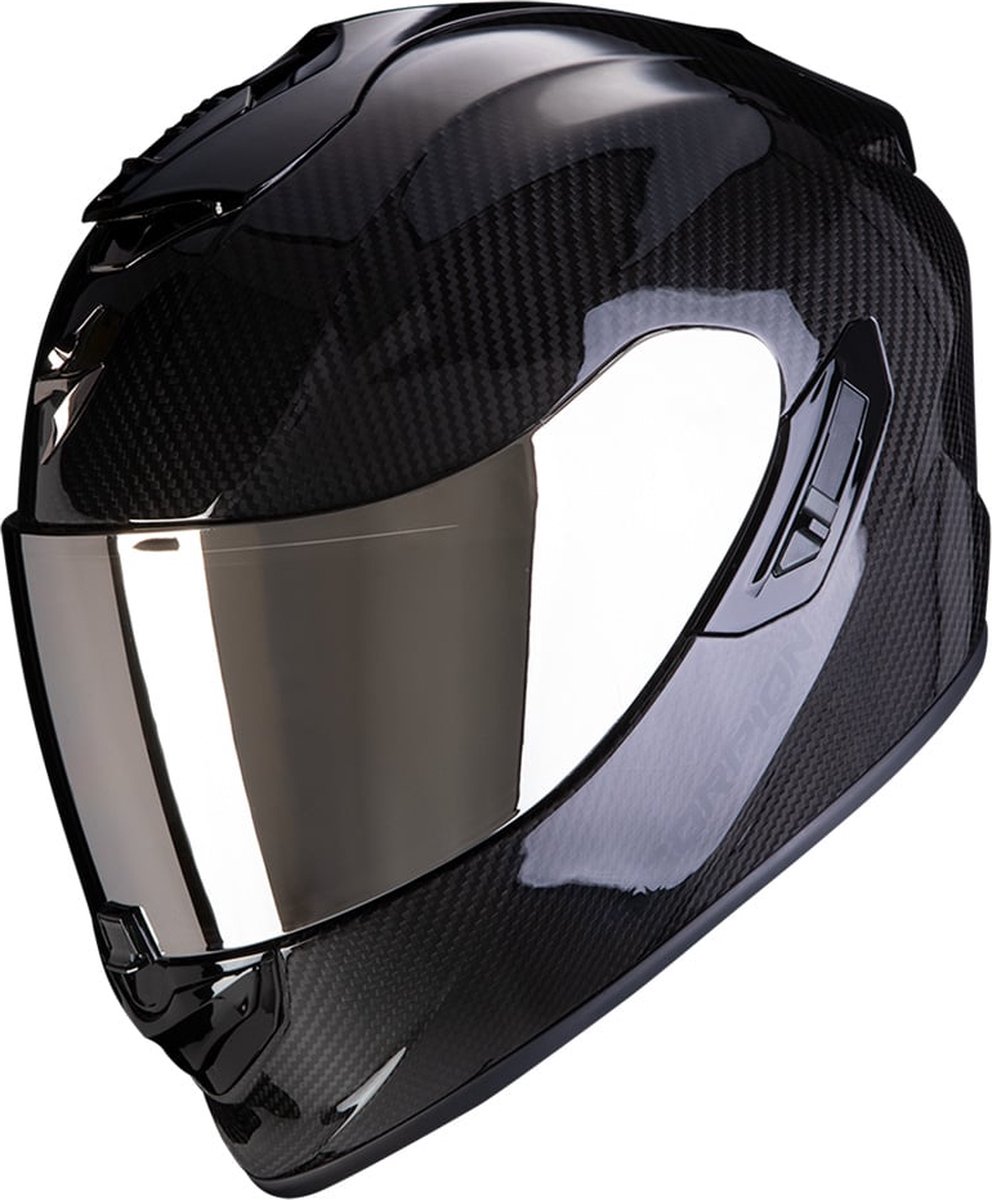 Scorpion EXO-1400 EVO II CARBON AIR SOLID Black XS - Maat XS - Helm