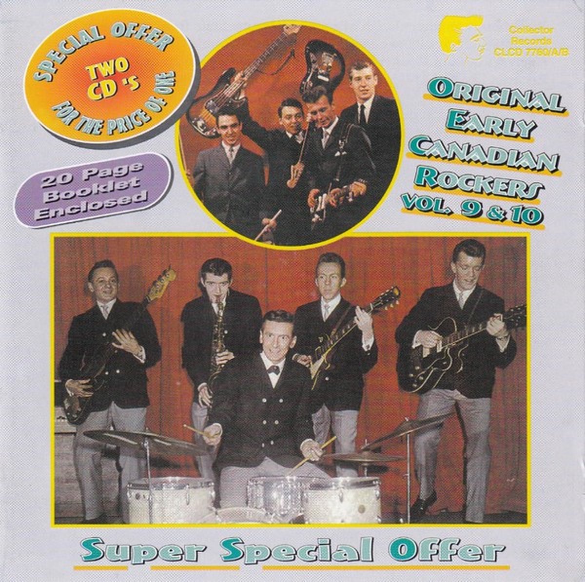 Various Artists - Early Canadian Rockers - Vol. 9 & 10 (2 CD)
