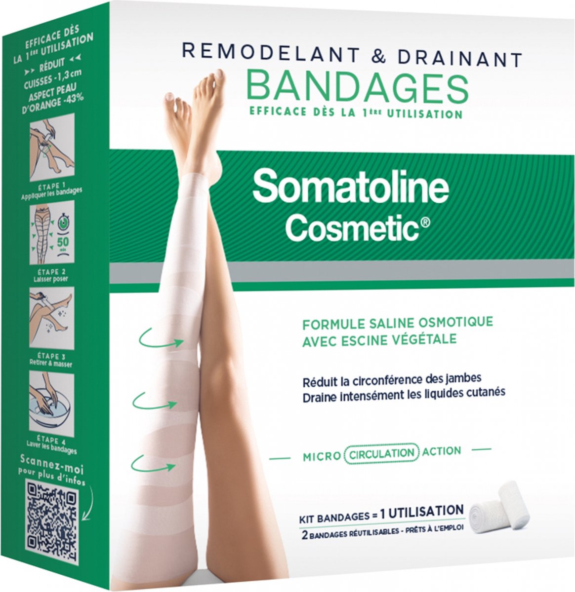 Body Lotion Somatoline Aftappen Demper (2 uds)