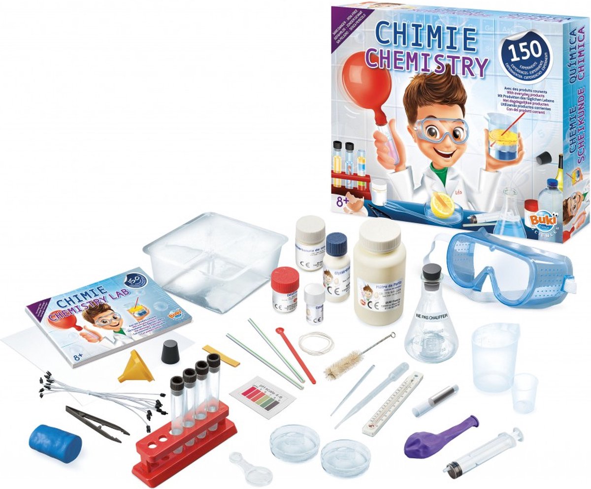 BUKI - Scheikundeset - Experimenteerset - Scheikundelabo - Chemieset - 150 experimenten — afbeelding 19