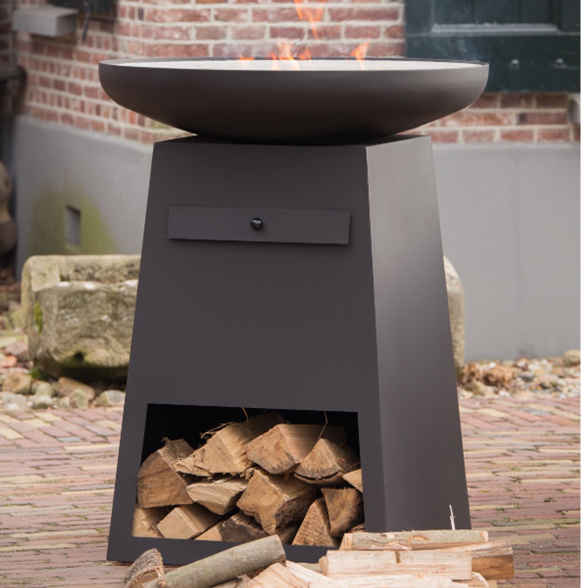 RedFire Orion Fire Bowl - Ø 80 cm - Black
