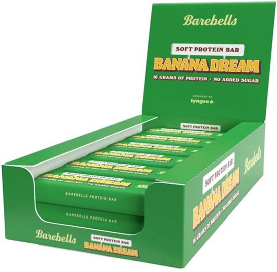 Barebell Soft Protein Bars 12repen Banana Dream