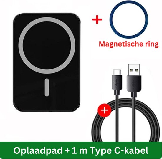 Foto: Magsafe telefoonhouder auto geschikt voor iphone 12 13 14 en 15 snel opladen 30w