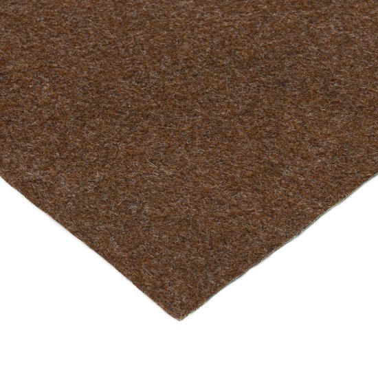 Tapiso Kunstgras Pemba Tapis de Gazon Brun 2 mm Balcon Terrasse Jardin Taille - 133x1050
