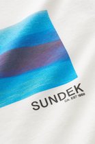 Sundek Printed T-Shirt Heren Wit