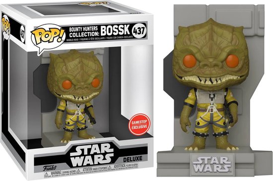 Funko Bounty Hunter Bossk (Exclusive) - Funko Pop! Deluxe - Star Wars Figuur