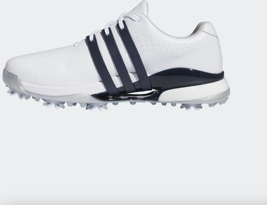 Adidas Heren TOUR360 Golfschoen White/Navy - Maat : 47 1/3 EU van adidas — afbeelding 5
