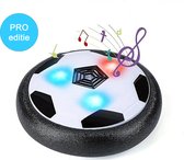TechEssentials Hover Ball - Muziek - Led Verlichting - 18 cm - Zachte Stootrand | Indoor Voetbal - Zweef - Air Powered Soccer - Flying - Binnen - Vliegende - Cadeau