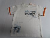 T shirt - Korte mouwen - Jongens - ecru - Mail of the sky - 1 jaar 74