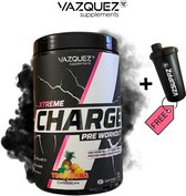 Xtreme Charge 1.0 - Pre Workout - Tropicana - 570 gram - 21 gram per scoop - Pre - Workout - Energie - Caffeine - Voor je training - Boost -