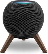 ALLGoods. Homepod Houder – Luxe Houder – Voor een Betere Geluidservaring – Speaker Stand - Perfect Kabelbeheer - Echt Walnotenhout