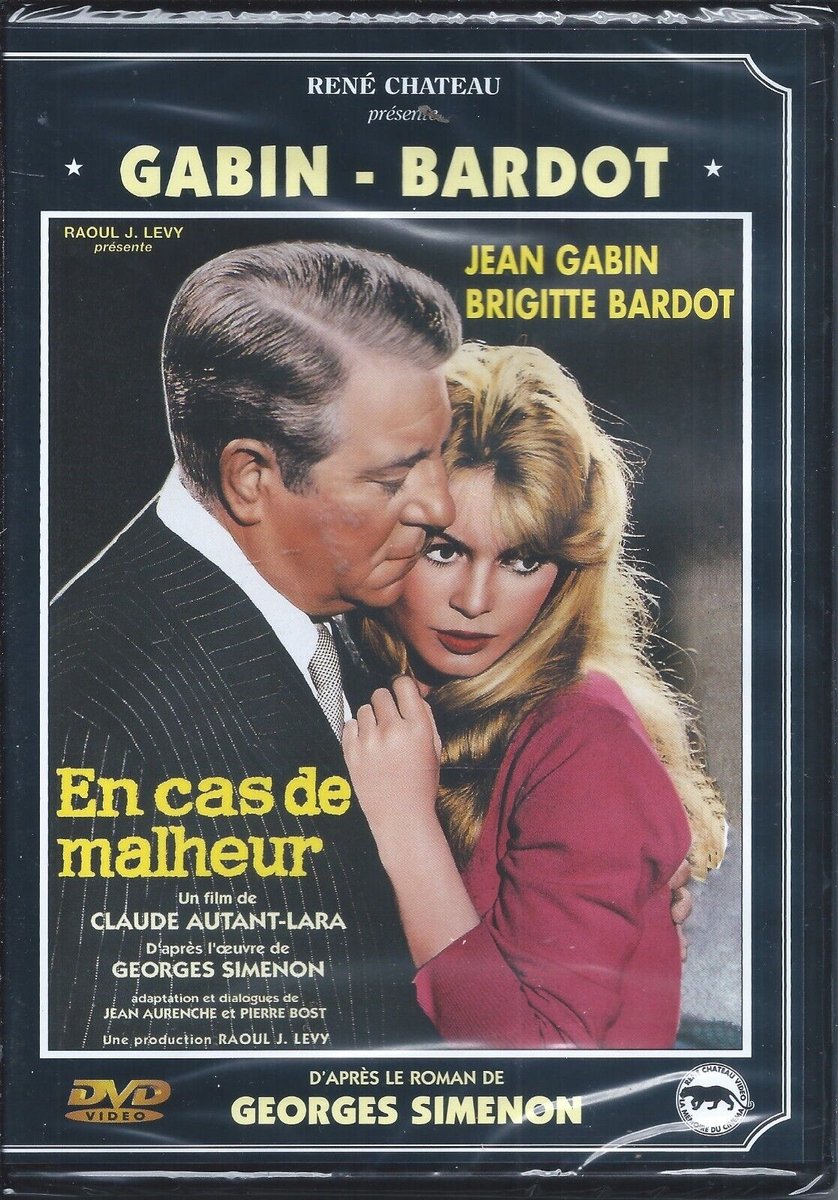 En cas de malheur - Liefde is mijn beroep - Love Is My Profession (1958) [ DVD] geen NL ondertiteling