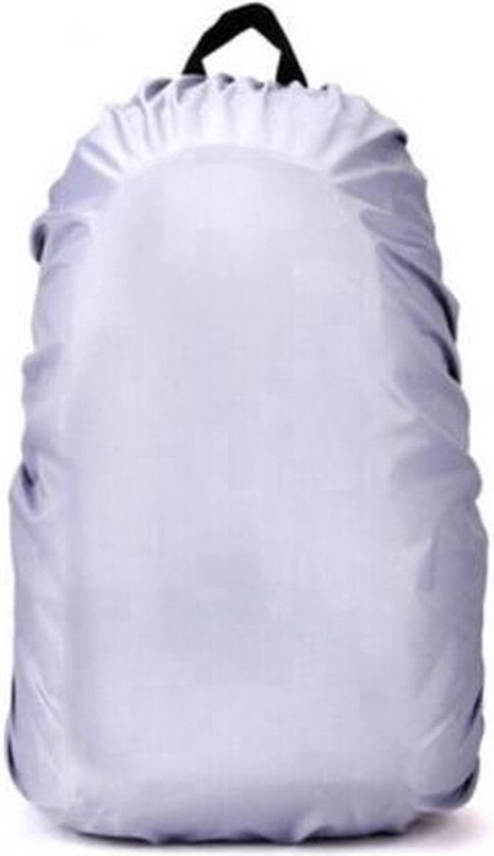 2x Regenhoes Voor De Rugzak I Rugzak Regencover I Waterdicht I Regenhoes Tas I Bescherming Tas Tegen regen I 25-35 Liter I Zilver