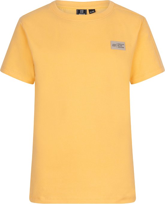 Indian Blue jongens t-shirt IB logo Bleached Orange