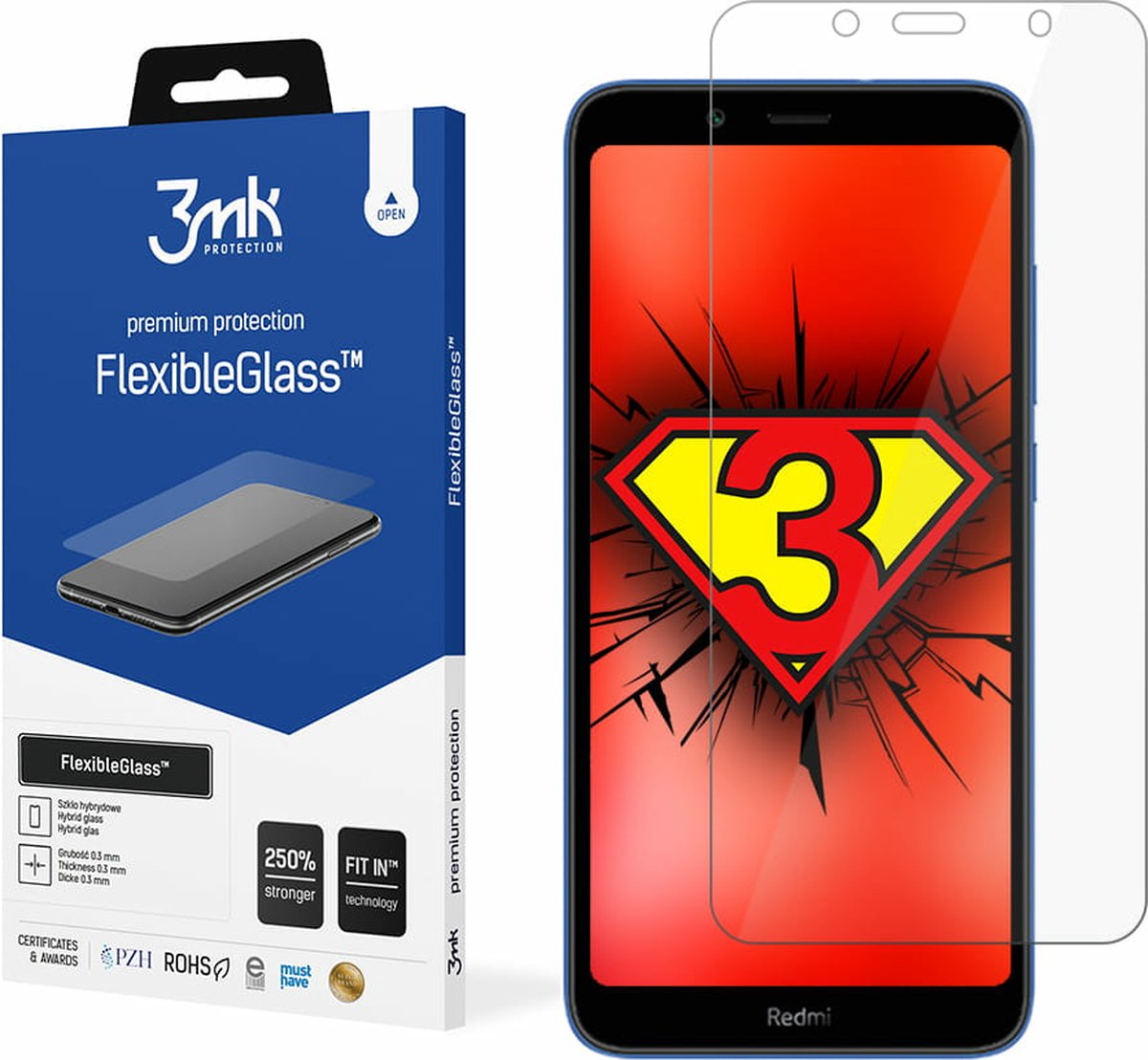Xiaomi Redmi 7A - 3mk FlexibleGlass