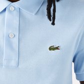 Lacoste - Pique Poloshirt Lichtblauw - Slim-fit - Heren Poloshirt Maat L