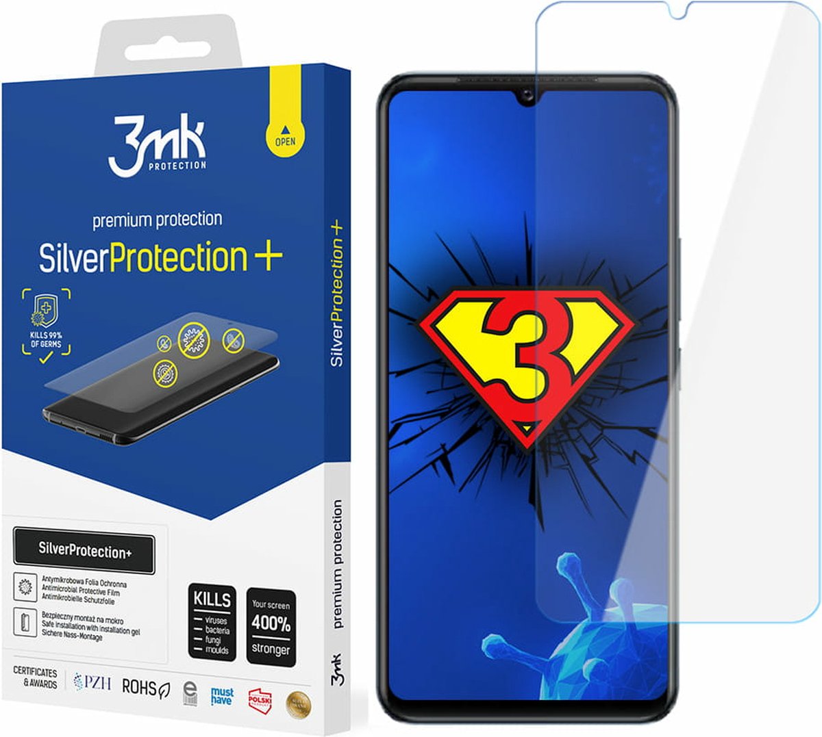 Vivo Y75 4G - 3mk SilverProtection+