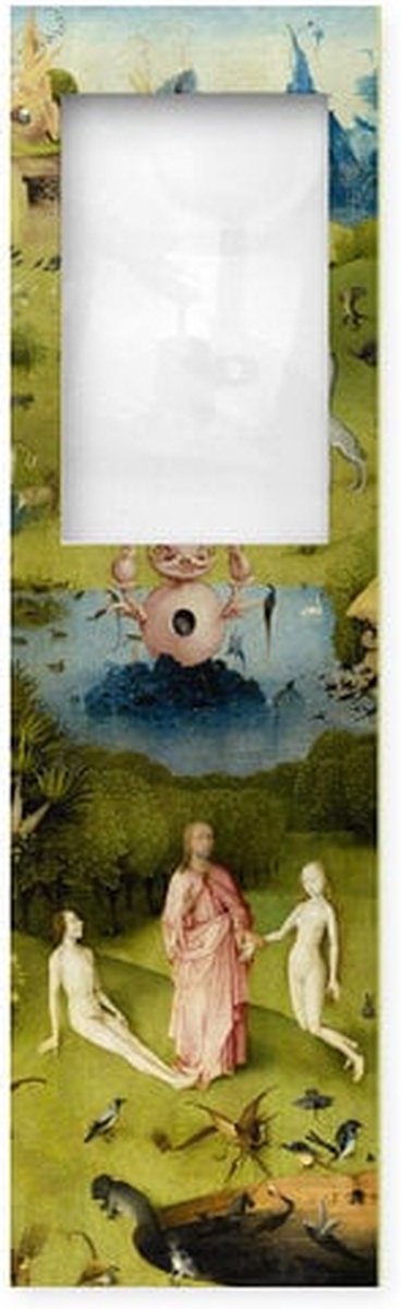 Boekenlegger met loep, Tuin der Lusten, Jheronimus Bosch