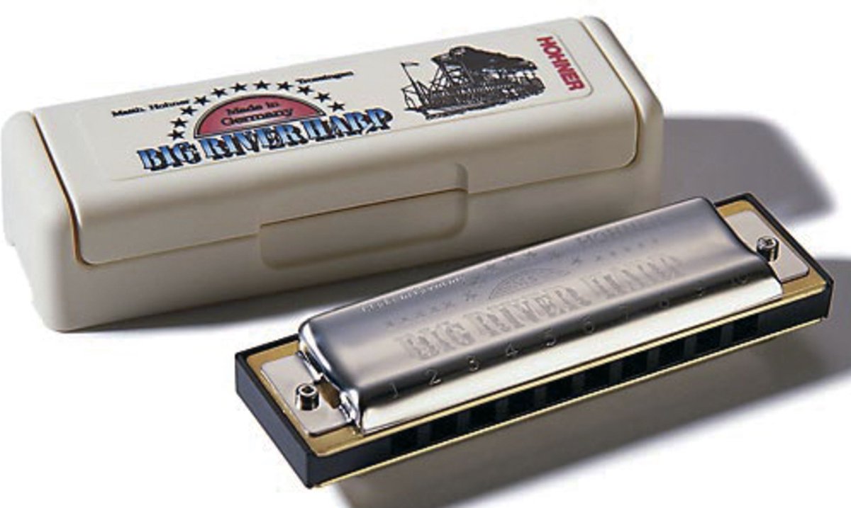 Hohner Big River Harp F MS - Diatonische mondharmonica