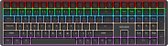 Sounix Gaming Keyboard - Mechanisch Qwerty Gaming Toetsenbord - 111 Keys - RGB Effect - US Qwerty - Zwart