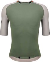 Santini Pelle Stelth Fir Slip-on Jersey Met Korte Mouwen Groen L Man