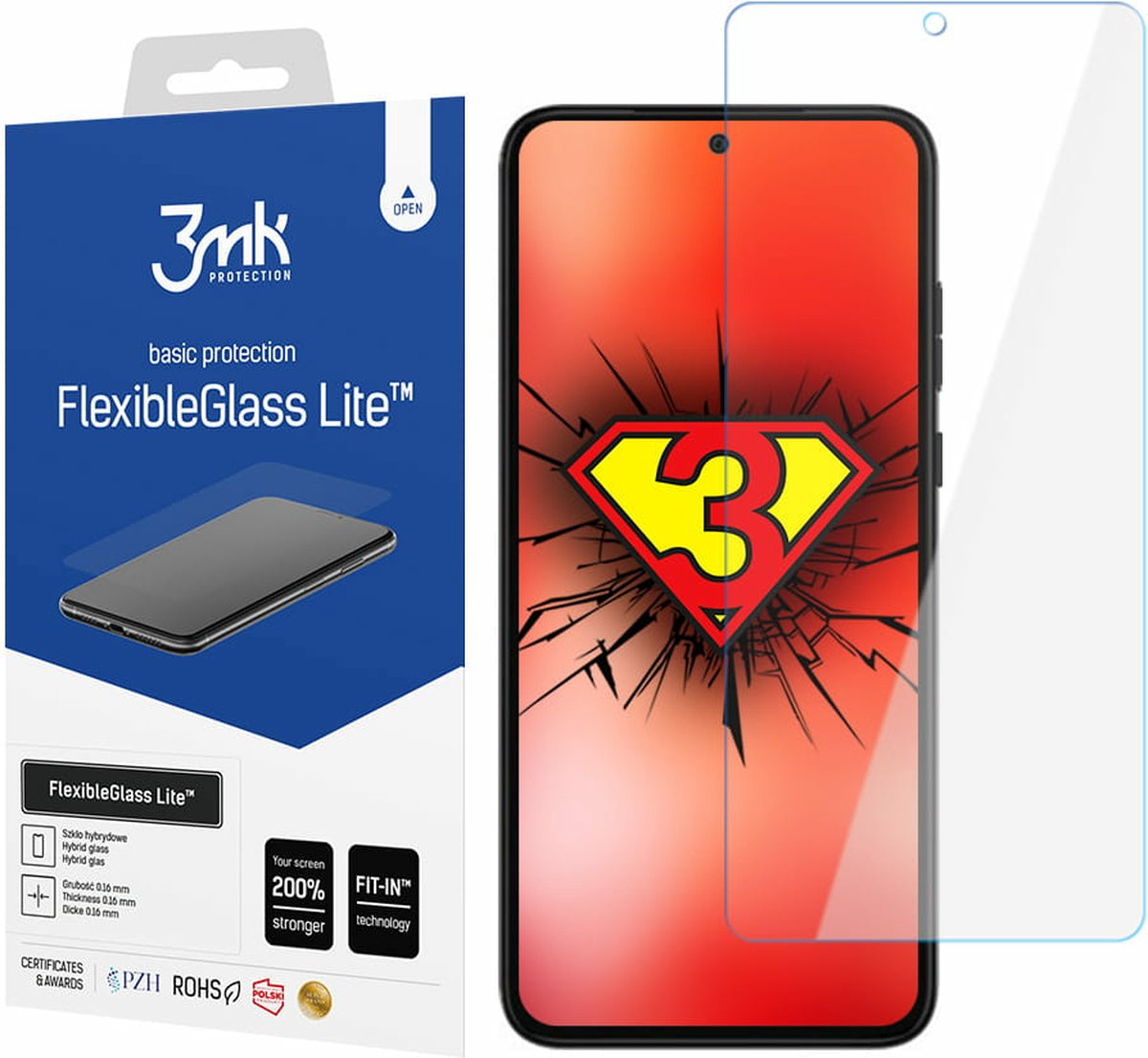 Motorola Edge 30 Neo - 3mk FlexibleGlass Lite