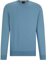 BOSS - Pullover Pacas Blauw - Heren - Maat XL - Regular-fit