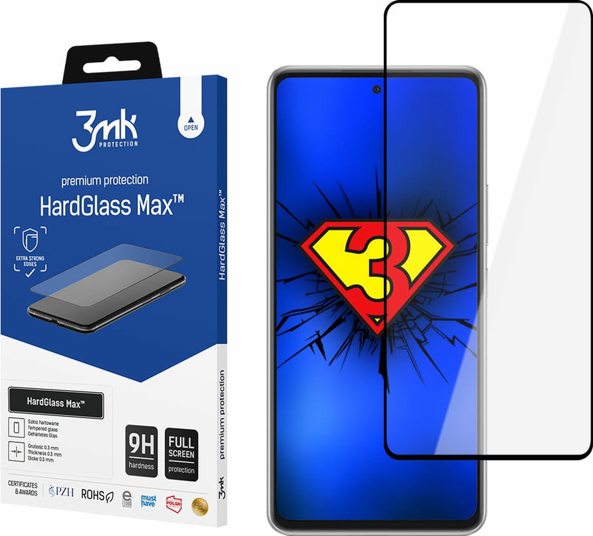 Samsung Galaxy A53 5G Black - 3mk HardGlass Max