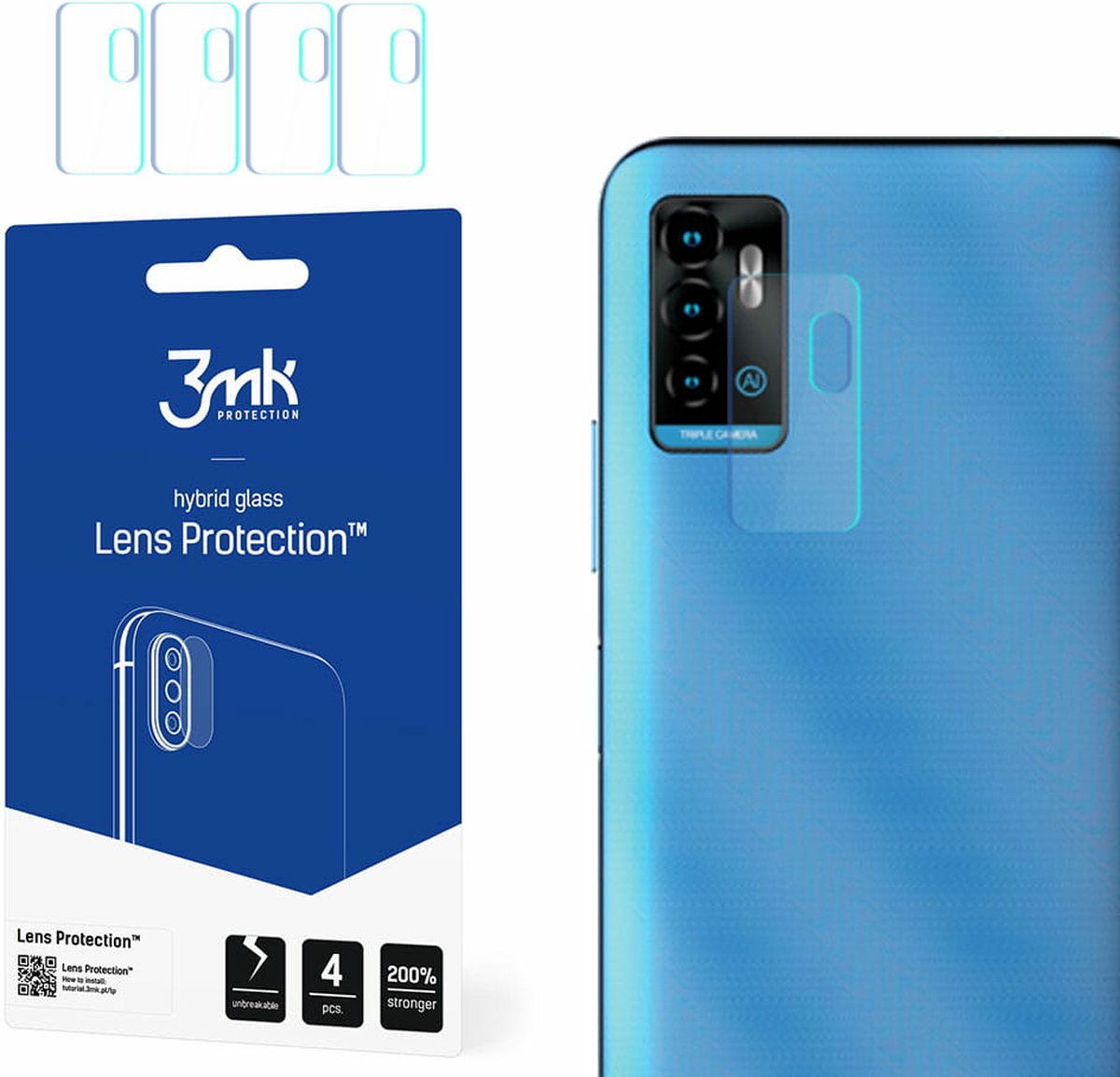 ZTE Blade A71 - 3mk Lens Protection